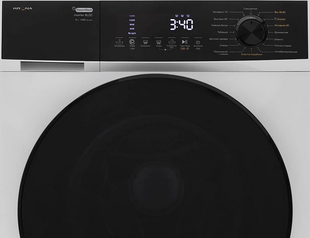 Стиральная машина KRONA RHENE MAX WHITE 1400 9K WM в Тюмени (preview 6)