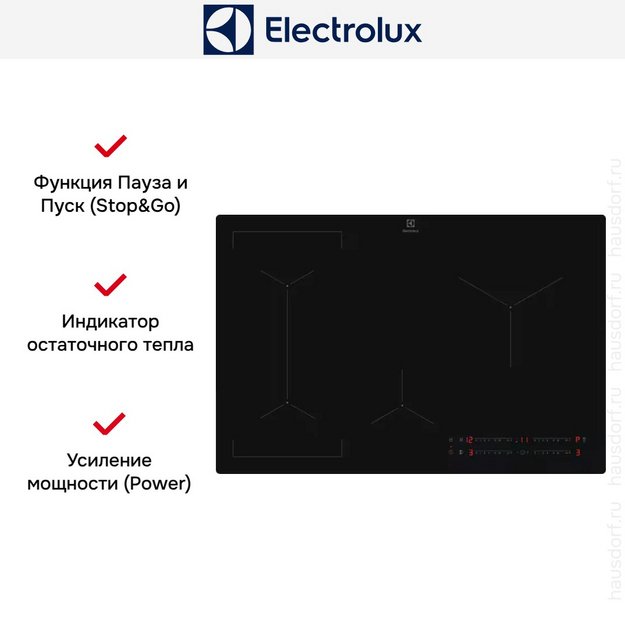 Варочная панель Electrolux KIV83443CT в Тюмени (preview 12)
