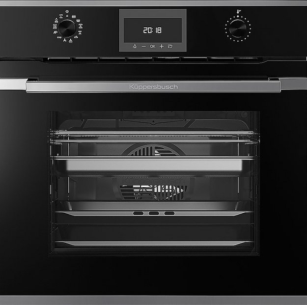 Духовой шкаф с паром Kuppersbusch BD 6340.0 S6 Black Steel в Тюмени (preview 1)