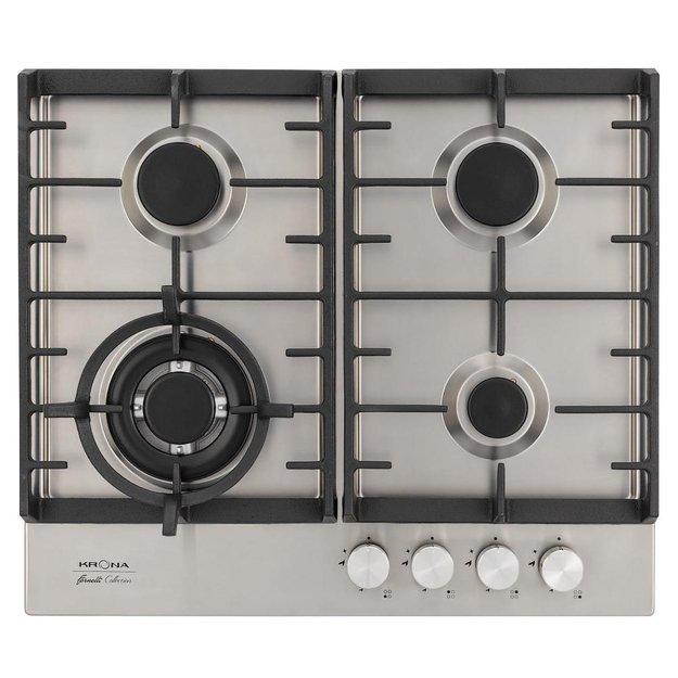 Газовая варочная поверхность KRONA VETTORE 60 IX в Тюмени (preview 2)