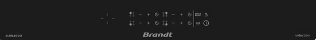 Индукционная варочная панель Brandt BPI3641PB в Тюмени (preview 2)