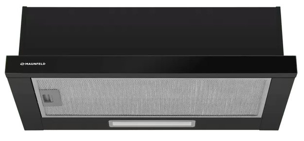 Встраиваемая вытяжка Maunfeld Clyde 50 чёрное стекло в Тюмени (preview 2)