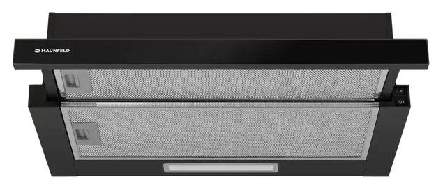 Встраиваемая вытяжка Maunfeld Clyde 50 чёрное стекло в Тюмени (preview 3)