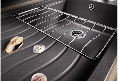 Мойка Blanco Elon XL 6S антрацит клапан-автомат InFino 524834 в Тюмени (preview 3)