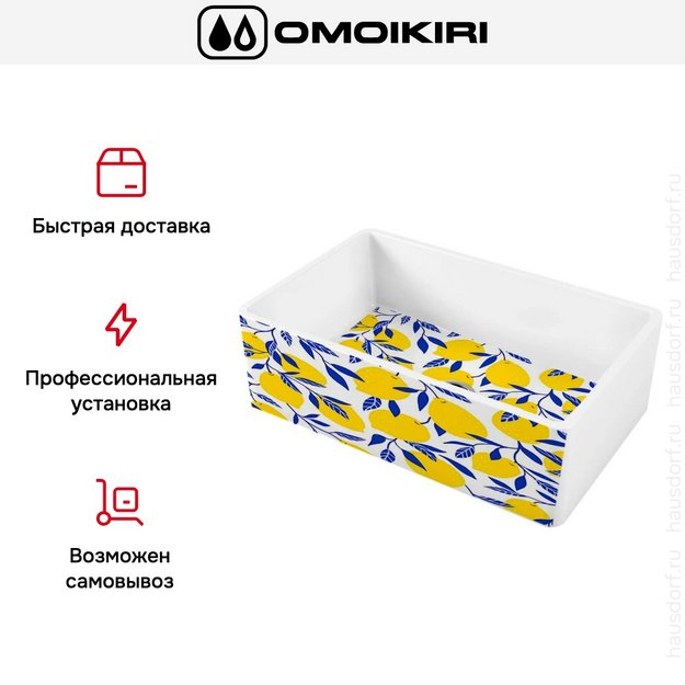 Мойка Omoikiri MIKURA 76-LEMON в Тюмени (preview 5)