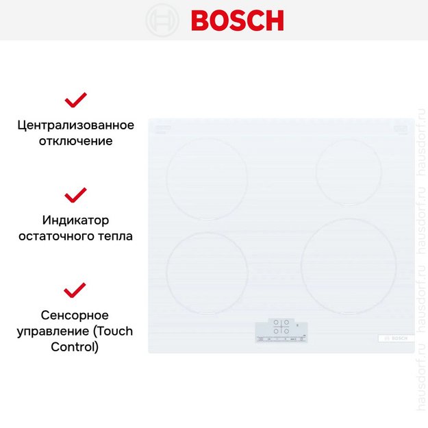 Индукционная варочная панель Bosch PUE612BB1E в Тюмени (preview 6)
