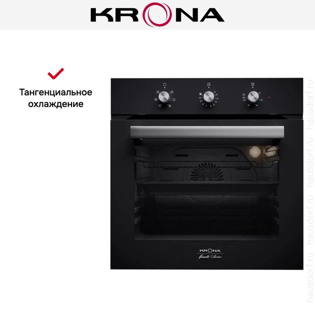 Электрический духовой шкаф KRONA ROMANA 60 BL в Тюмени (preview 3)