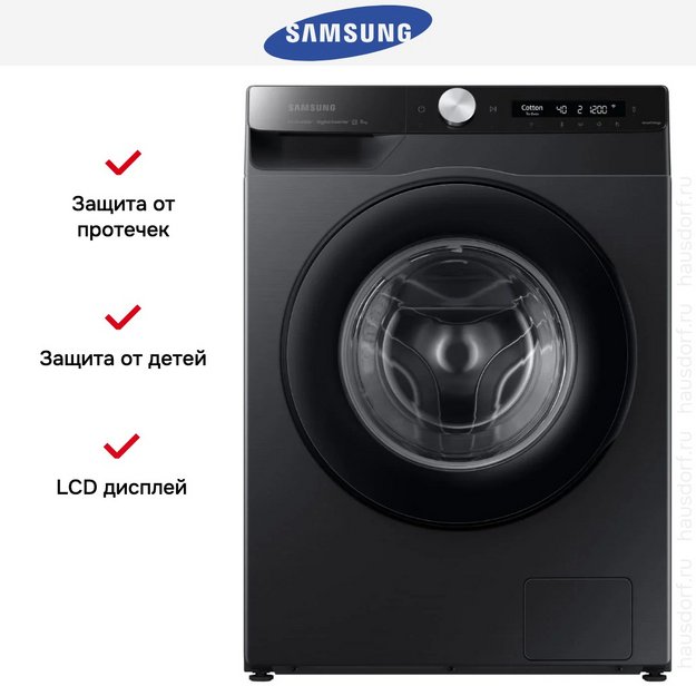 Стиральная машина Samsung WW80AG6S28ABLP в Тюмени (preview 10)