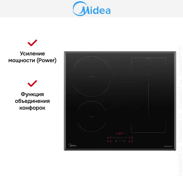 Варочная панель Midea MIH65787F в Тюмени (preview 9)