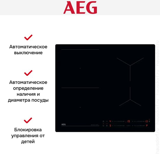 Варочная панель AEG TO64IB00IB в Тюмени (preview 3)