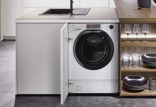 Встраиваемая стиральная машина Haier HWQ90B416FWB-RU в Тюмени (preview 11)