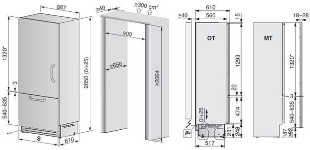 Встраиваемый холодильник V-ZUG CombiCooler V6000 Supreme CCO6T-51133 R в Тюмени (preview 5)