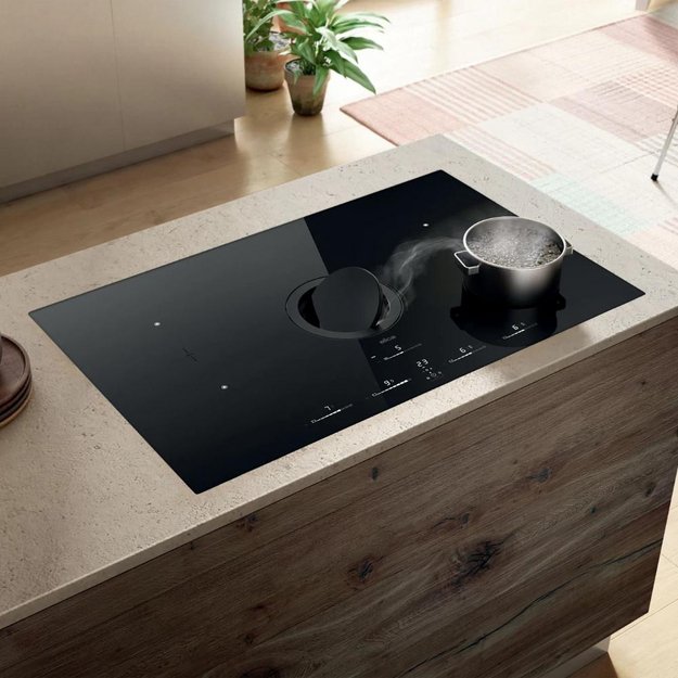 Варочная панель с вытяжкой Elica SWITCH GLOW EVO BL/A/83 в Тюмени (preview 2)