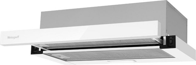 Встраиваемая вытяжка Weissgauff TEL 600 White Glass в Тюмени (preview 2)