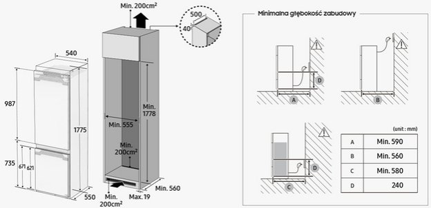 Встраиваемый холодильник Samsung BRB26715DWW/EF в Тюмени (preview 11)