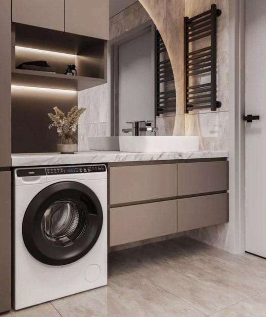 Компактная стиральная машина под раковину Haier HW50-BP1026 в Тюмени (preview 9)