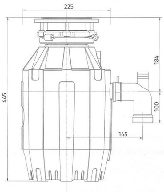 Измельчитель пищевых отходов Bone Crusher BC 1000 в Тюмени (preview 8)