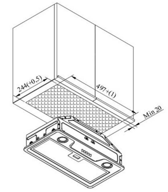 Встраиваемая вытяжка Zigmund Shtain K 356.51 S в Тюмени (preview 5)