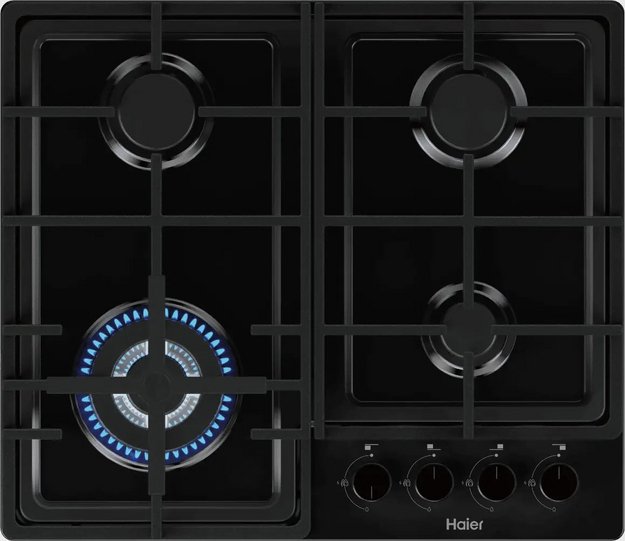 Газовая варочная панель Haier HHQ-M64CTB в Тюмени (preview 2)