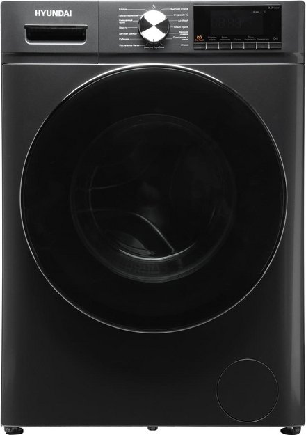 Стирально-сушильная машина Hyundai WFD8401 темно-серый в Тюмени (preview 1)