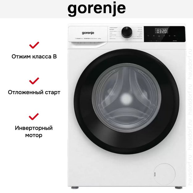 Стиральная машина Gorenje W1NHEI74SAS в Тюмени (preview 17)