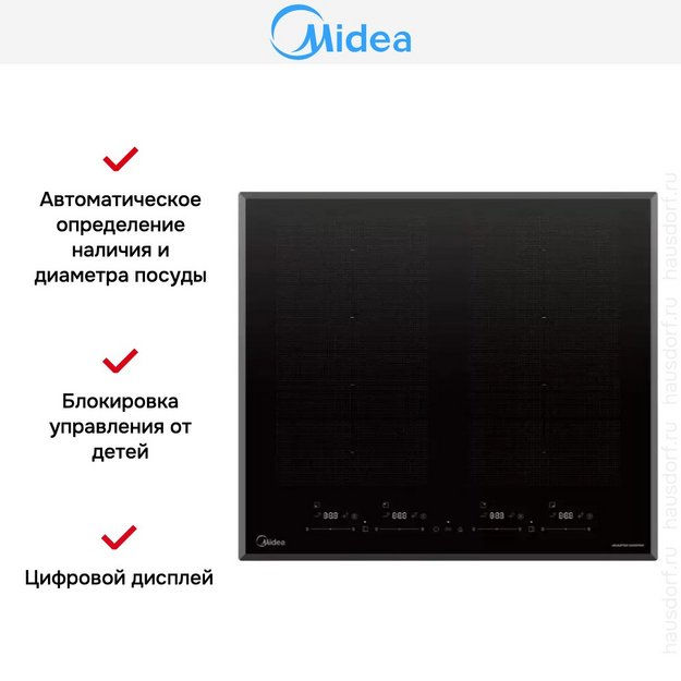 Варочная панель Midea MIH67880F в Тюмени (preview 6)