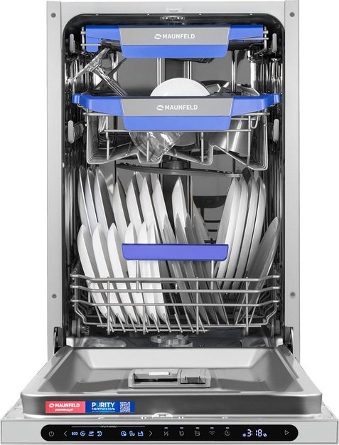 Встраиваемая посудомоечная машина Maunfeld MLP45331T Light Beam Wi-Fi в Тюмени (фото 3) Встраиваемая посудомоечная машина Maunfeld MLP45331T Light Beam Wi-Fi в Тюмени (preview 3)