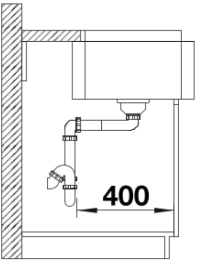 Мойка BLANCO VILLAE Single глянцевый белый в Тюмени (preview 7)
