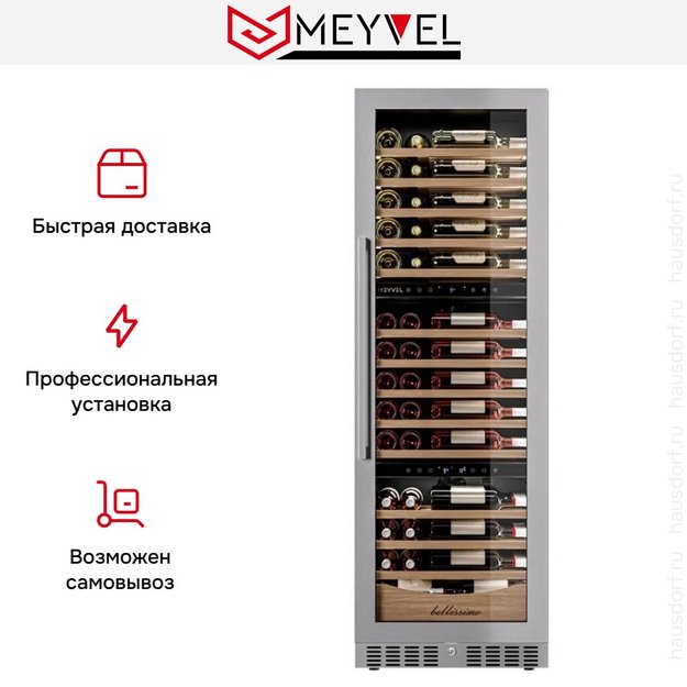 Винный шкаф Meyvel MV98-KST3 Узкий (Slim) в Тюмени (preview 10)