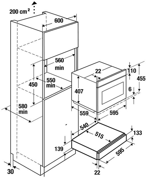 Выдвижной ящик Kuppersbusch CSZ 6800.0 G1 Stainless Steel в Тюмени (preview 2)