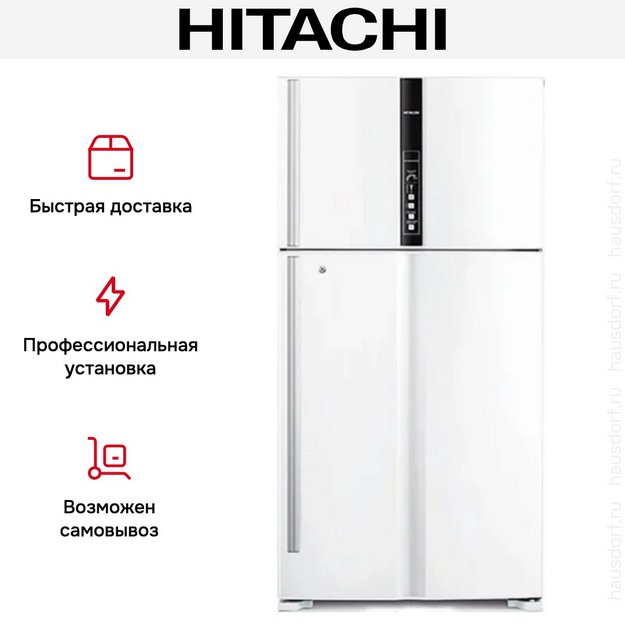Холодильник Hitachi R-V720PUC1 TWH в Тюмени (preview 5)
