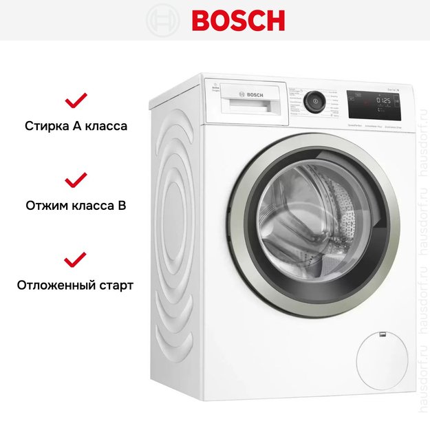 Стиральная машина Bosch WAU28Q10PL в Тюмени (preview 6)