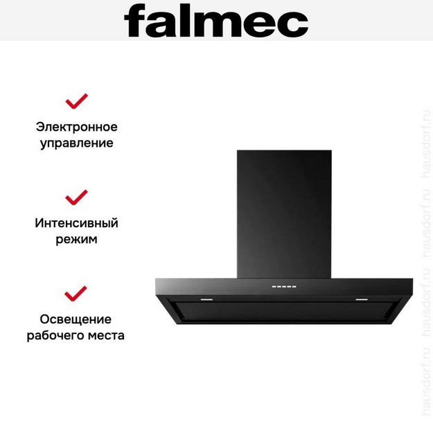 Вытяжка Falmec PLANE BLACK 90 PLUS old в Тюмени (preview 5)