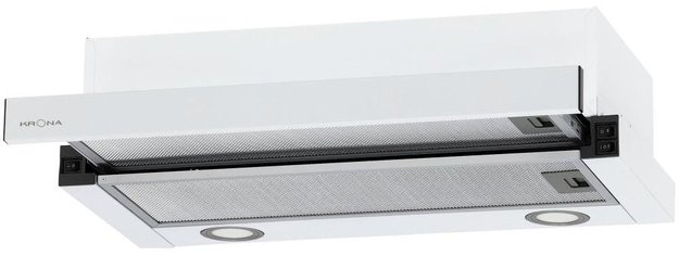 Встраиваемая вытяжка Krona KAMILLA T 600 WHITE (1 мотор) в Тюмени (preview 1)