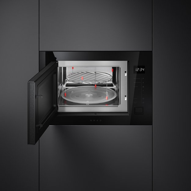 Встраиваемая микроволновая печь Smeg FMI225BI в Тюмени (preview 4)