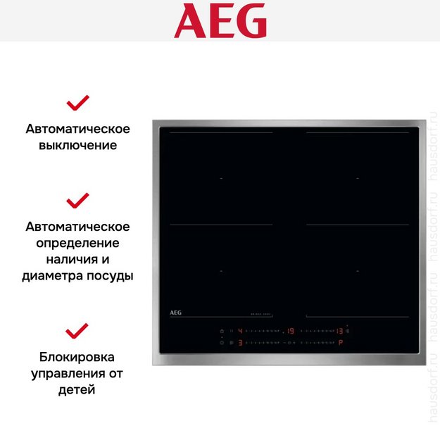 Варочная панель AEG TO64IM00XB в Тюмени (preview 3)
