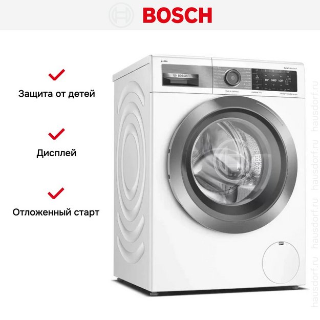 Стиральная машина Bosch WAXH8E0LSN в Тюмени (preview 2)