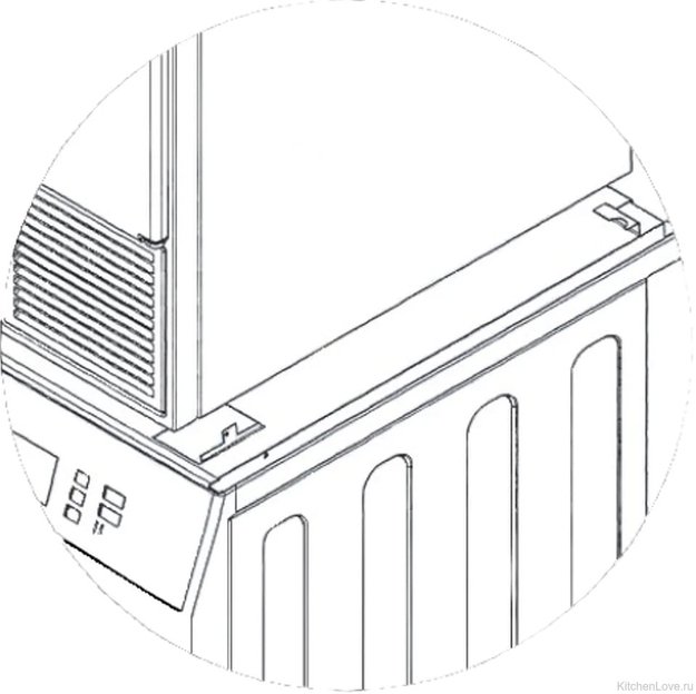 Монтажный комплект для установки в колонну Kuppersbusch 51027 в Тюмени (preview 1)