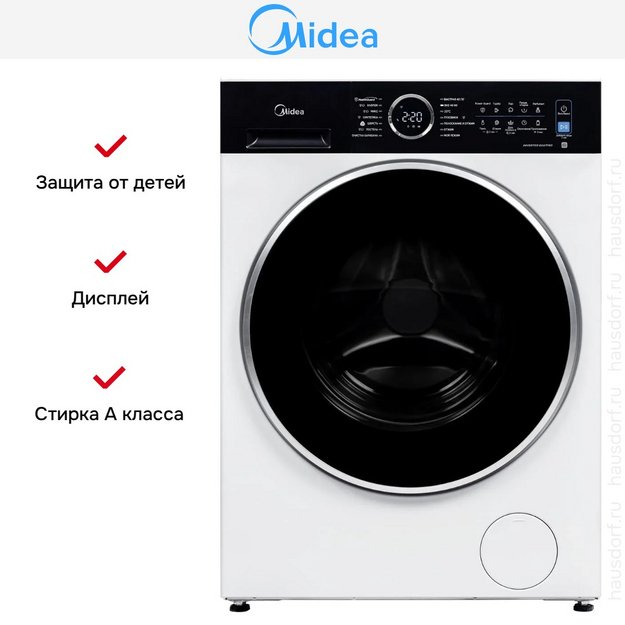 Стиральная машина Midea MF205W80WB/W-RU в Тюмени (preview 8)
