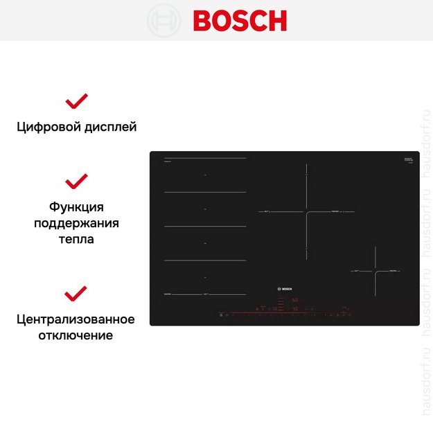 Индукционная варочная панель Bosch PXE801DC1E в Тюмени (preview 5)