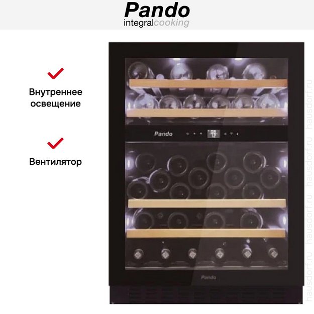 Встраиваемый винный шкаф Pando PVMBP 60-44CRL в Тюмени (preview 7)