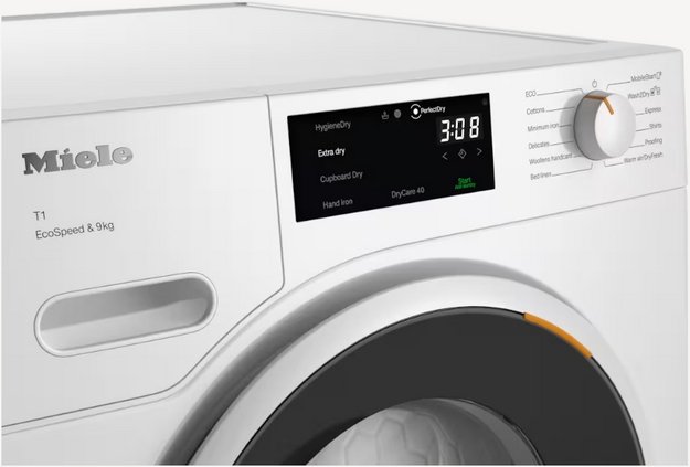 Сушильная машина Miele TWD640WP на английском языке в Тюмени (preview 3)