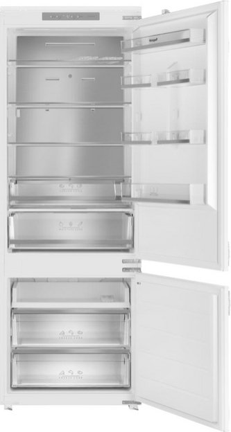 Встраиваемый холодильник с инвертором Weissgauff WRKI 1970 Total NoFrost Inverter Premium Ecofresh Inox в Тюмени (preview 3)