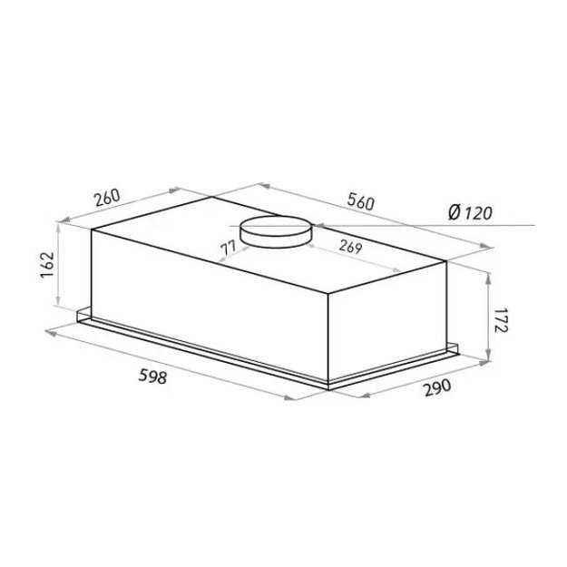 Кухонная вытяжка MAUNFELD Box Push 60 белый в Тюмени (preview 2)