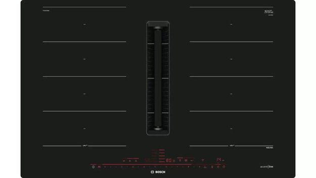 Индукционная варочная панель с интегрированной вытяжкой BOSCH PXX821D66E в Тюмени (preview 1)
