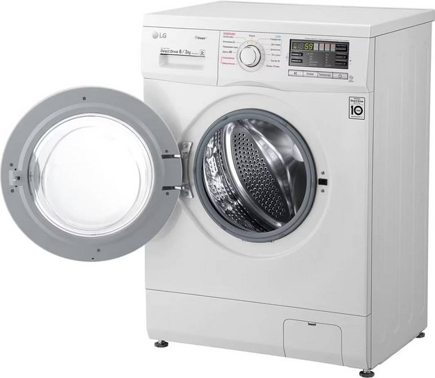 Стирально-сушильная машина LG F1296CDS0X в Тюмени (preview 5)
