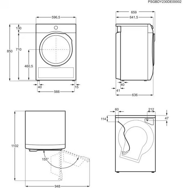 Сушильная машина Electrolux EW7D495UDE в Тюмени (preview 7)