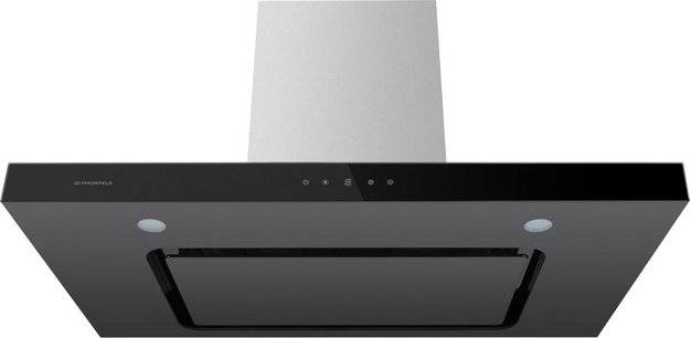 Встраиваемая кухонная вытяжка MAUNFELD Norfolk 90 нержавеющая сталь\черное стекло в Тюмени (preview 14)