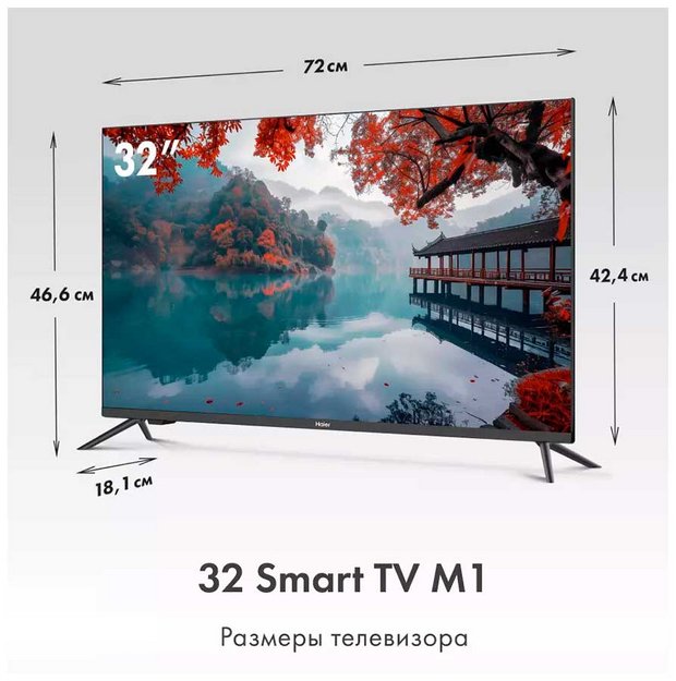 Телевизор Haier 32 SMART TV M1 HD в Тюмени (preview 5)