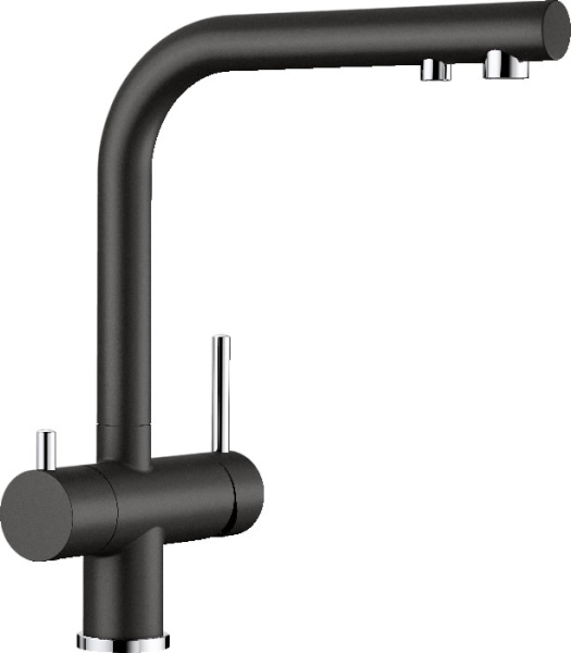 Смеситель Blanco FONTAS-S II 526235 Silgranit черный в Тюмени (preview 1)